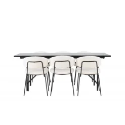 Spisebordssæt Astrid med Spisebordsstole Chico