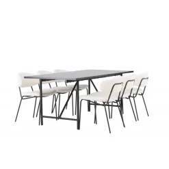 Spisebordssæt Astrid med Spisebordsstole Chico