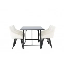 Spisebordssæt Astrid med Spisebordsstole Rosie