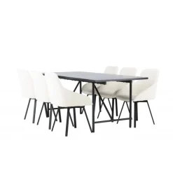 Spisebordssæt Astrid med Spisebordsstole Rosie