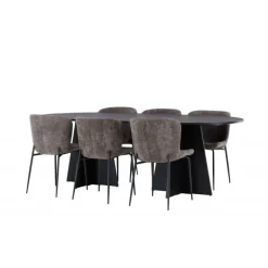 Spisebordssæt Bootcut med stole Modesto