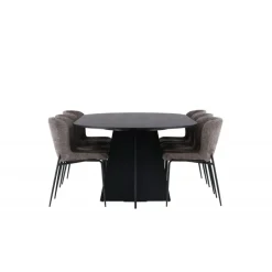 Spisebordssæt Bootcut med stole Modesto