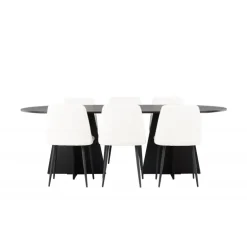 Spisebordssæt Bootcut med stole Night