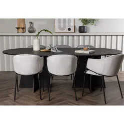 Spisebordssæt Bootcut med Evelina stole