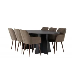 Spisebordssæt Bootcut med stole fra Tomorrow