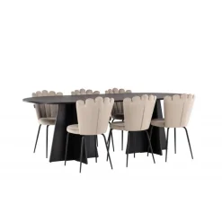 Spisebordssæt Bootcut med stole Limhamn