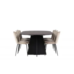 Spisebordssæt Bootcut med stole Limhamn