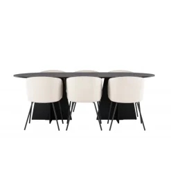 Spisebordssæt Bootcut med Spisebordsstole Berit