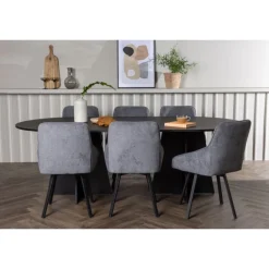 Spisebordssæt Bootcut med stolene Rosie