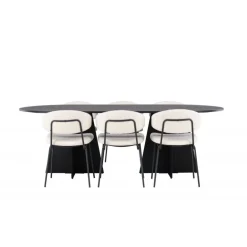 Spisebordssæt Bootcut med stole Chico