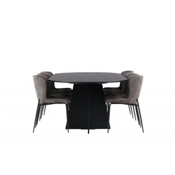 Spisebordssæt Bootcut med Modesto stole