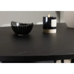 Spisebordssæt Bootcut med Spisebordsstole i Velour