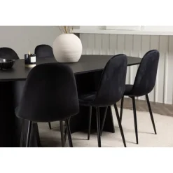 Spisebordssæt Bootcut med Spisebordsstole Polar