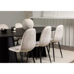 Spisebordssæt Bootcut med Spisebordsstole Polar