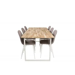 Spisebordssæt Cirebon med Spisebordsstole Polar