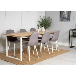 Spisebordssæt Cirebon med Spisebordsstole Polar