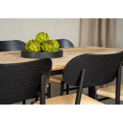 Spisebordssæt Cirebon med Spisebordsstole Polly