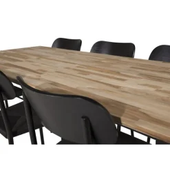 Spisebordssæt Cirebon med Spisebordsstole Polly