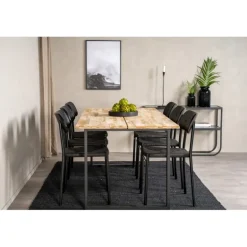 Spisebordssæt Cirebon med Spisebordsstole Polly