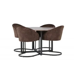 Spisebordssæt Durango med stolene Evening