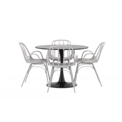 Spisebordssæt Glade med stole Dyron