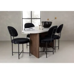Spisebordssæt Gronvik med stolene Stella