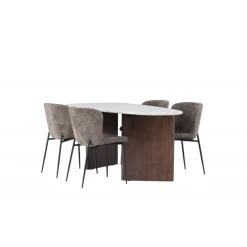 Spisebordssæt Gronvik med Modesto stole