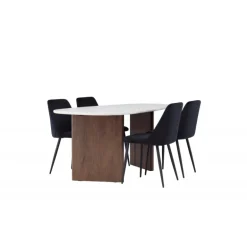 Spisebordssæt Gronvik med stole Night