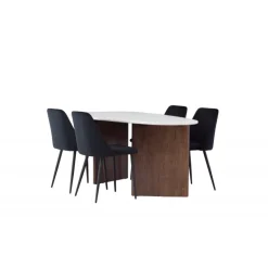 Spisebordssæt Gronvik med stole Night