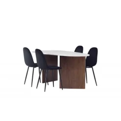 Spisebordssæt Gronvik med stole Polar