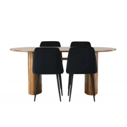 Spisebordssæt Isolde med Night stole