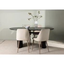 Spisebordssæt Isolde med stole Night