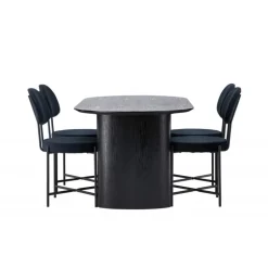 Spisebordssæt Isolde med stole Stella