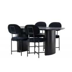 Spisebordssæt Isolde med stole Stella