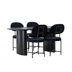 Spisebordssæt Isolde med stole Stella