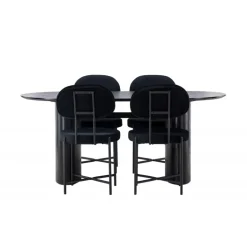 Spisebordssæt Isolde med stole Stella