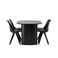 Spisebordssæt Isolde med stole Zeno