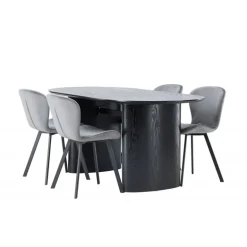 Spisebordssæt Isolde med stole Lilja