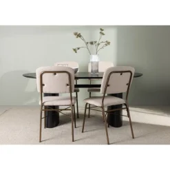Spisebordssæt Isolde med stole Seda