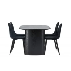 Spisebordssæt Isolde med stole Polar