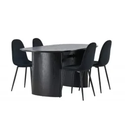 Spisebordssæt Isolde med stole Polar