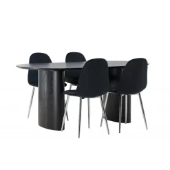Spisebordssæt Isolde med stole Polar