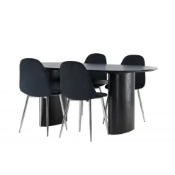 Spisebordssæt Isolde med stole Polar
