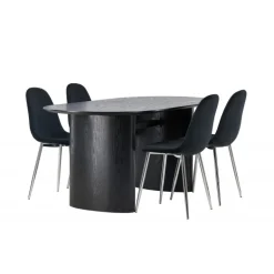 Spisebordssæt Isolde med stole Polar