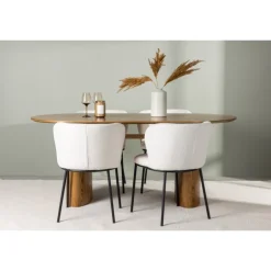 Spisebordssæt Isolde med stolene Edina