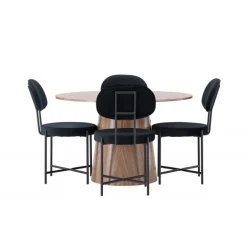 Spisebordssæt Lanzo med Stella stole