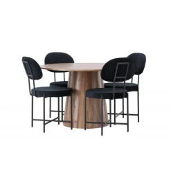 Spisebordssæt Lanzo med Stella stole