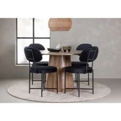Spisebordssæt Lanzo med Stella stole