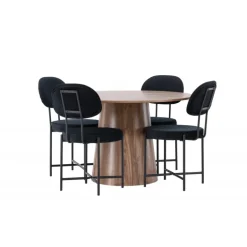 Spisebordssæt Lanzo med Stella stole