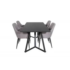 Spisebordssæt Marina med Spisebordsstole Comfort